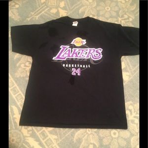 Black Mamba Lakers #24 T-shirt  Size XL